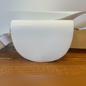 Charles and Keith white bag